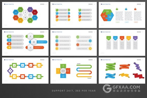 200多页简约商务团队公司介绍总结汇报keynote - 顶尖PPT