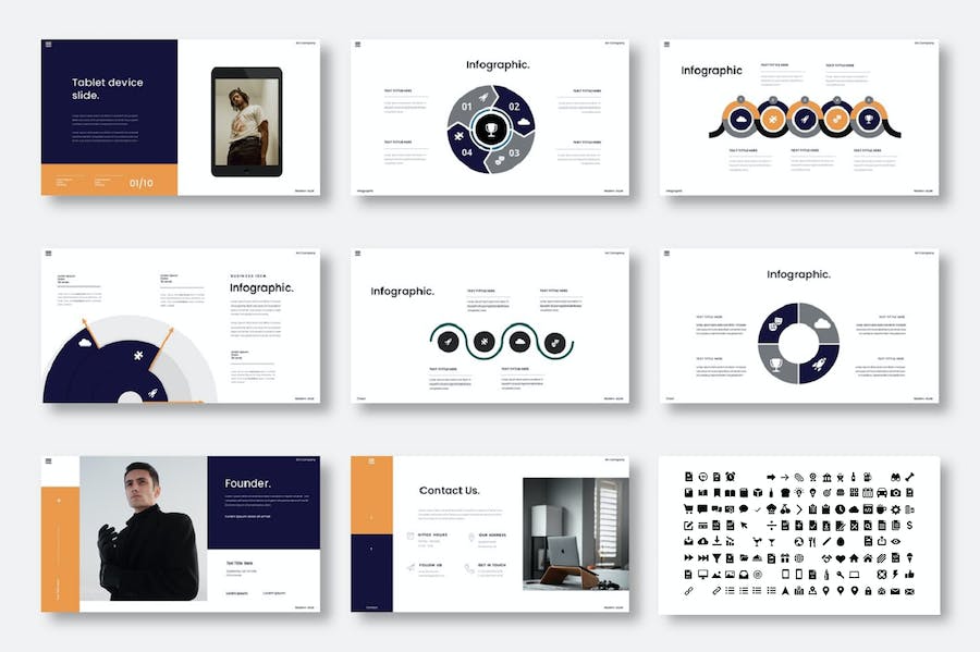 欧美商务多用途PPT模板 - 顶尖PPT