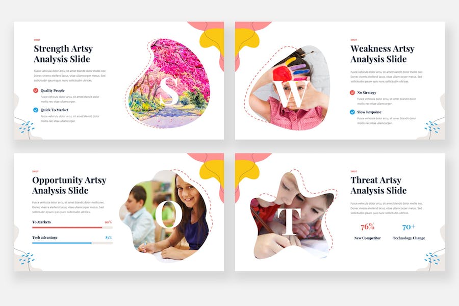 艺术音乐学校主题展示PPT模板 - 顶尖PPT