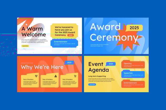 颁奖典礼PPT模板 - 顶尖PPT