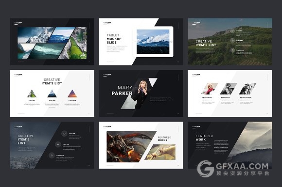 100多页大气震撼场景商务多用途keynote模板 - 顶尖PPT