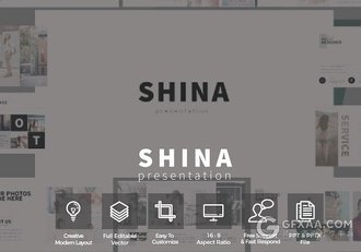 极简杂志摄影人物展示多用途PPT模板 - 顶尖PPT