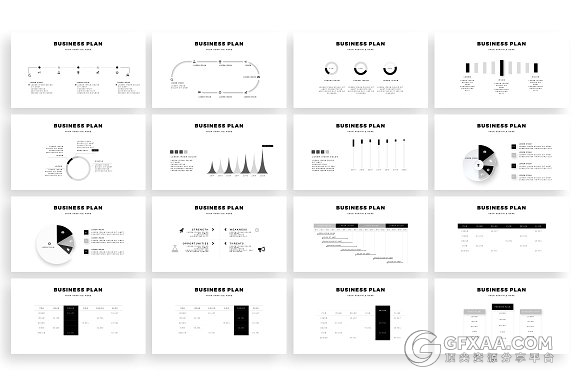 200多页简约杂志风格PPT模板 - 顶尖PPT
