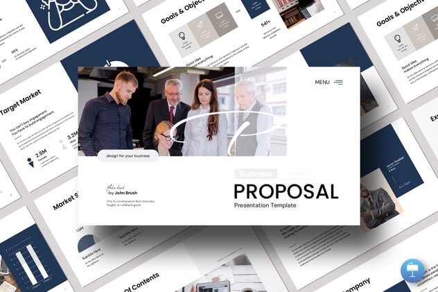 商业提案keynote模板模板 - 顶尖PPT