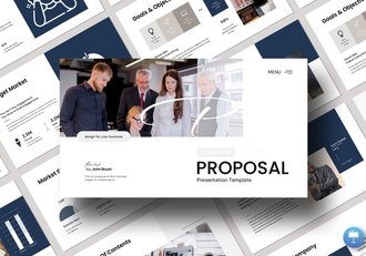 商业提案keynote模板模板 - 顶尖PPT