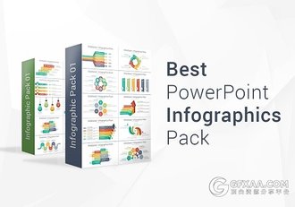 250页最好的PPT信息图素材包90种配色 - 顶尖PPT