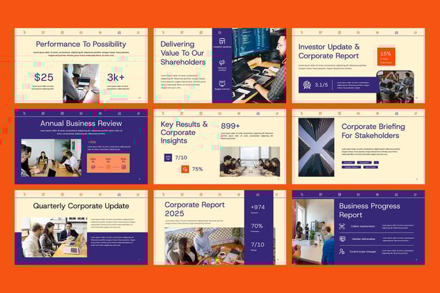 企业公司年度财务工作总结报告PPT模板 - 顶尖PPT