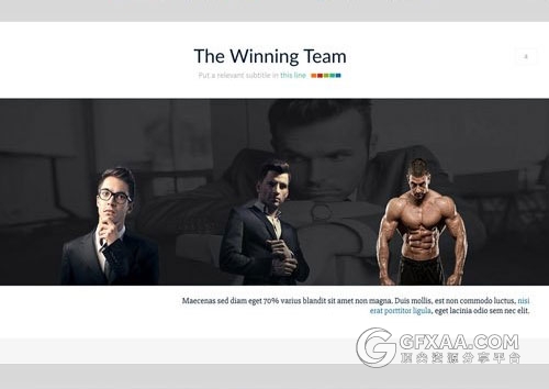 80页扁平化简约大气商务PPT模板 - 顶尖PPT