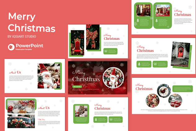 圣诞节婚礼庆典策划PPT模板 - 顶尖PPT