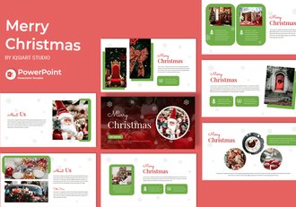 圣诞节婚礼庆典策划PPT模板 - 顶尖PPT