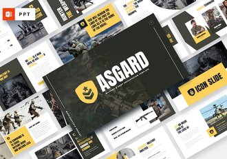 军事军队主题文化宣传展示PPT模板 - 顶尖PPT