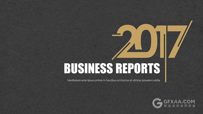 黑金企业年终总结汇报PPT模板 - 顶尖PPT