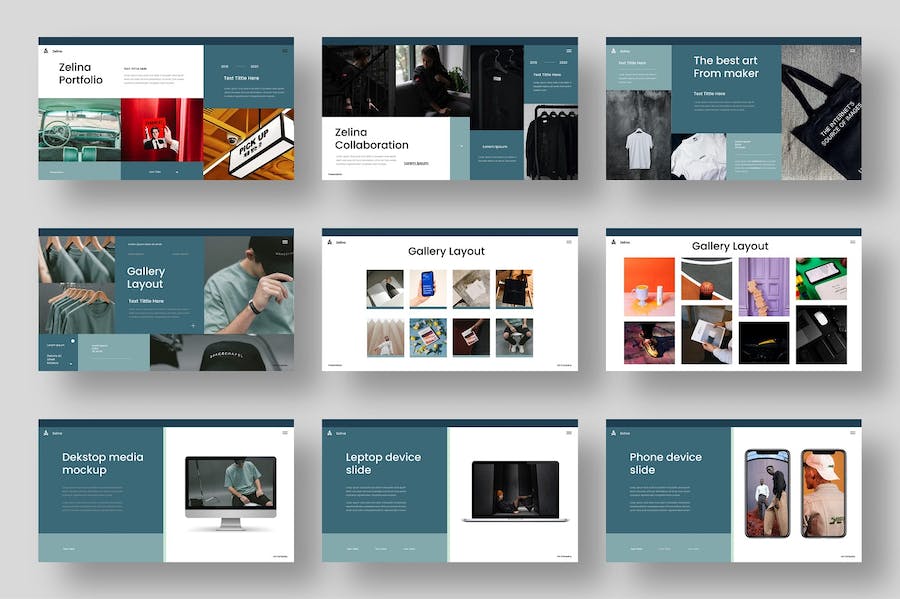 欧美商务风格企业团队介绍PPT模板 - 顶尖PPT