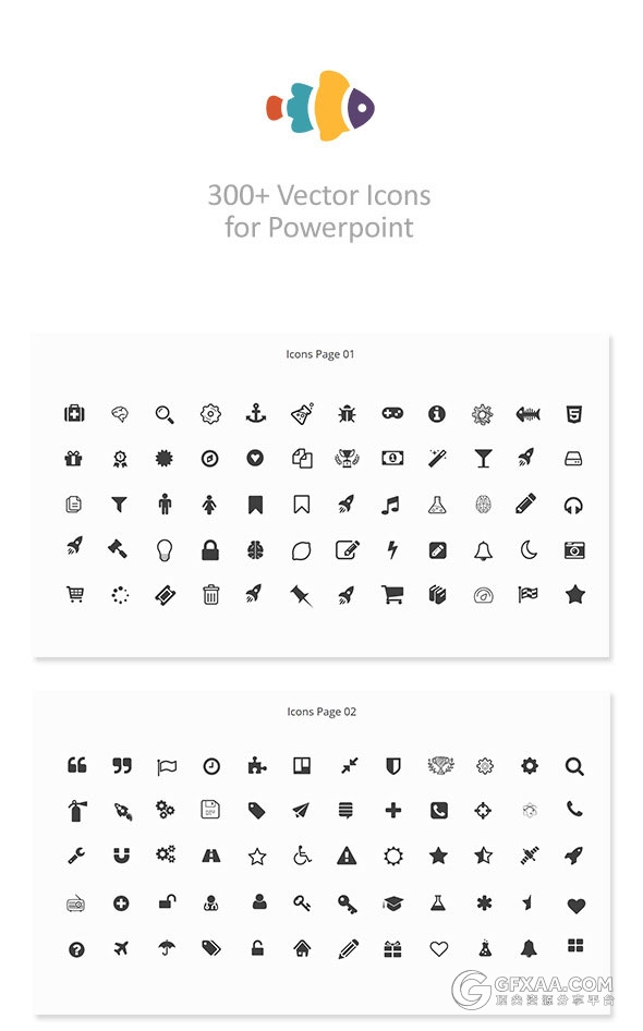 欧美简约扁平化商务多用途keynote模板 - 顶尖PPT