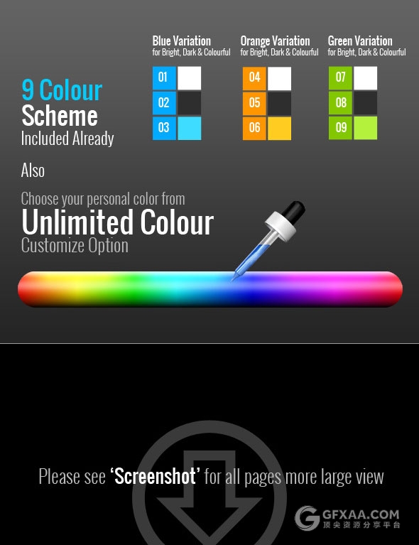 95页3种配色商务多用途keynote模板 - 顶尖PPT