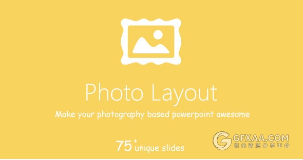 75页摄影照片展示PPT模板7种配色主题 - 顶尖PPT