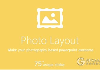 75页摄影照片展示PPT模板7种配色主题 - 顶尖PPT