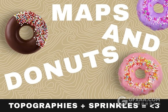 20地图纹理PNG免抠图片PPT素材 - 顶尖PPT