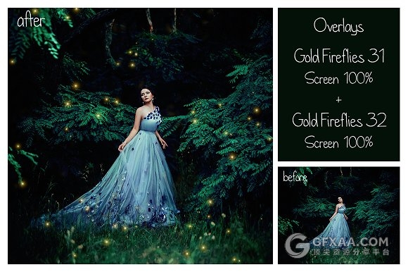 99张高清星光萤火虫图片素材 - 顶尖PPT