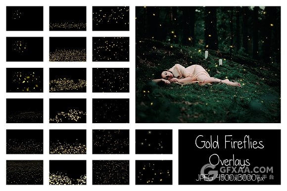 99张高清星光萤火虫图片素材 - 顶尖PPT