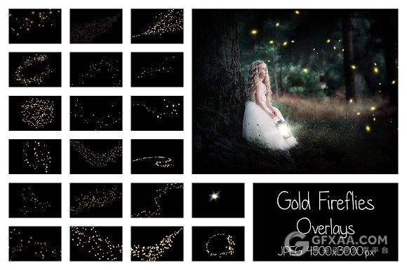 99张高清星光萤火虫图片素材 - 顶尖PPT