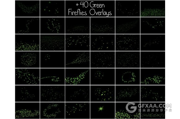 99张高清星光萤火虫图片素材 - 顶尖PPT