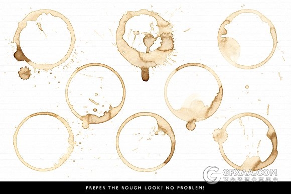 80张飞溅咖啡污渍PNG透明图片 - 顶尖PPT