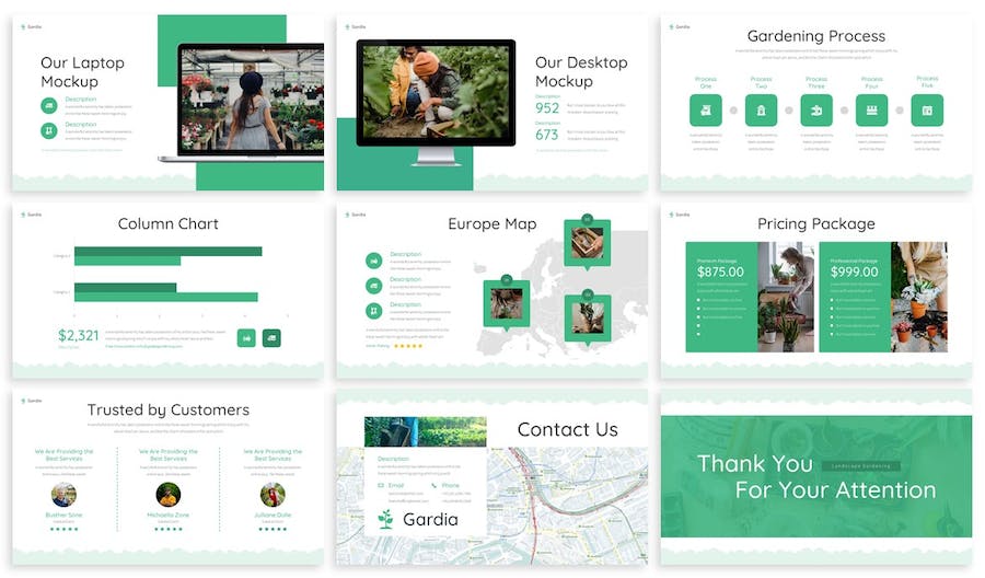 园艺果蔬观赏植物栽培繁育生产PPT模板 - 顶尖PPT