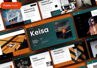 企业宣传介绍商务通用PPT模板 - 顶尖PPT