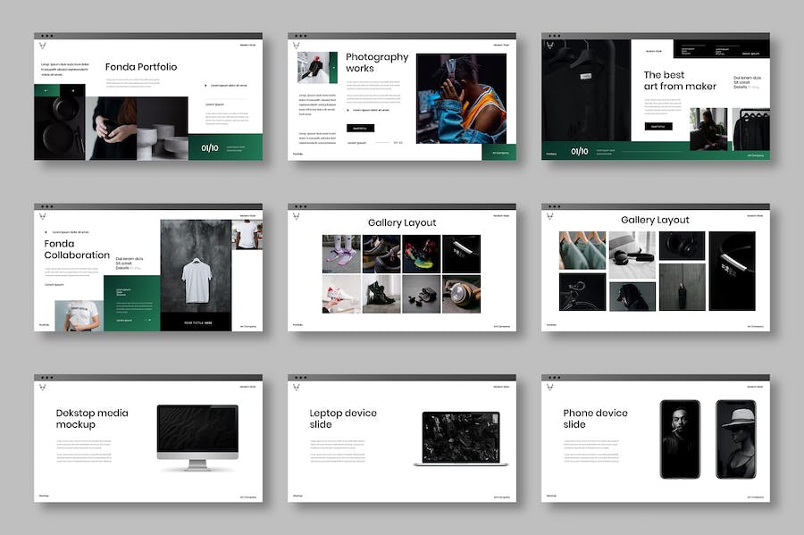 商务企业产品服务介绍推广Keynote模板 - 顶尖PPT