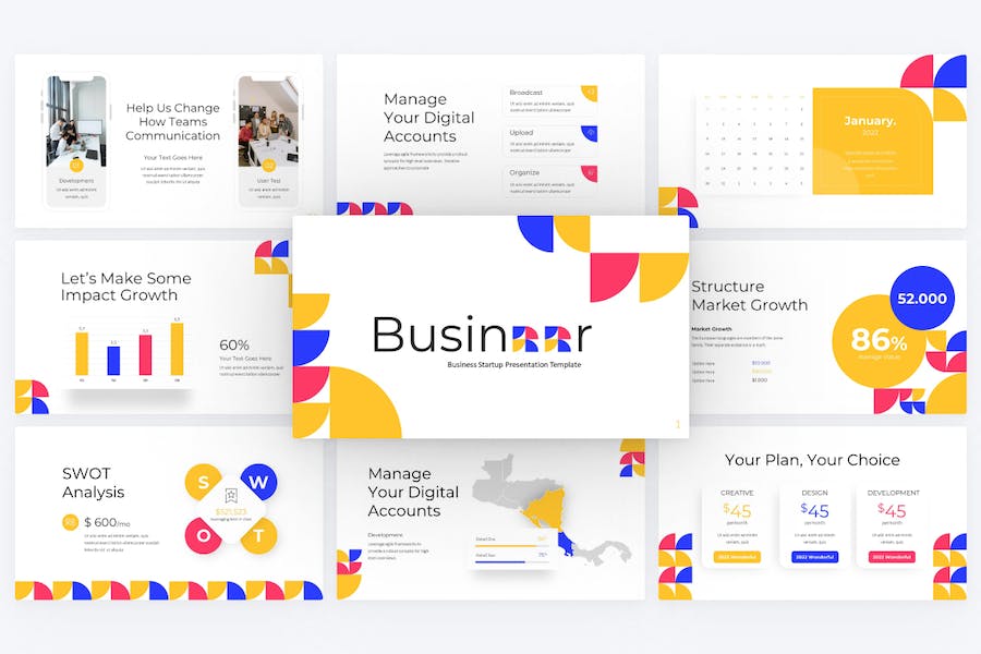 初创企业主题演讲keynote模板 - 顶尖PPT