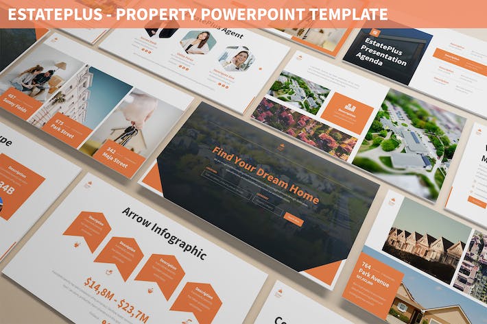 物业公司小区管理团队介绍案例展示PPT模板 - 顶尖PPT