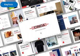 业务合作企业内部会议国外商务通用keynote模板 - 顶尖PPT