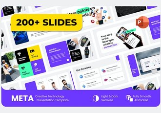 200页国外大型商务PPT模板 - 顶尖PPT