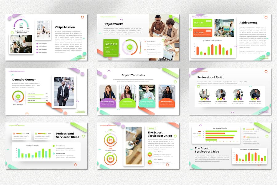 工作计划总结数据分析PPT模板 - 顶尖PPT