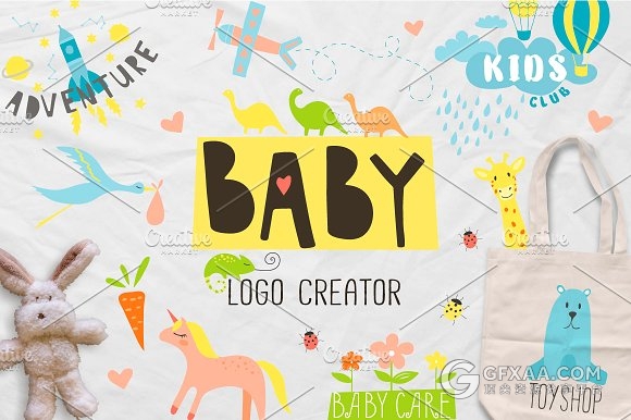 卡通英文字母小动物PNG图片素材 - 顶尖PPT