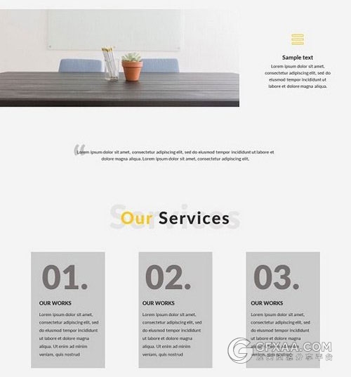 95页扁平化欧美商务风格PPT模板 - 顶尖PPT