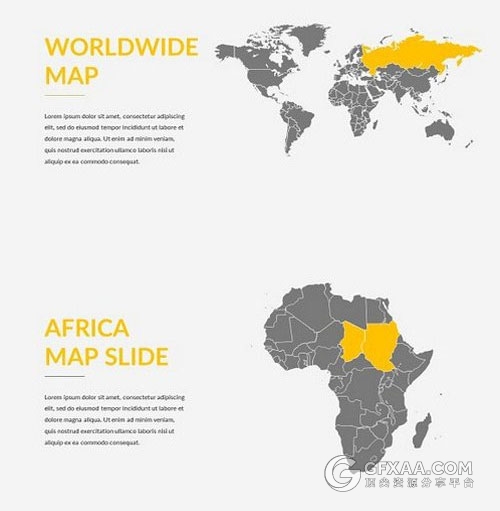 95页扁平化欧美商务风格PPT模板 - 顶尖PPT