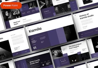 商业摄影图片产品展示ppt模板 - 顶尖PPT