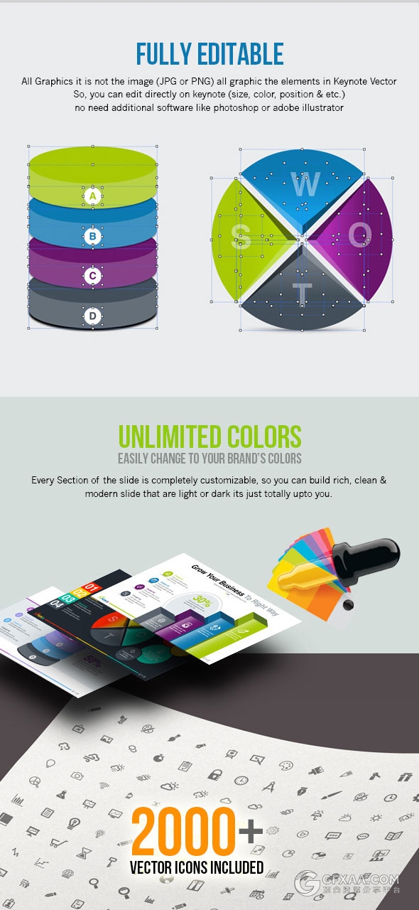 113页高端商务欧美风格PPT模板100个PPT文件 - 顶尖PPT