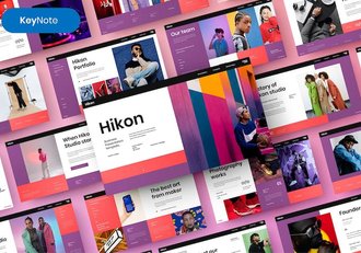 商务企业品牌营销策划宣传Keynote模板 - 顶尖PPT