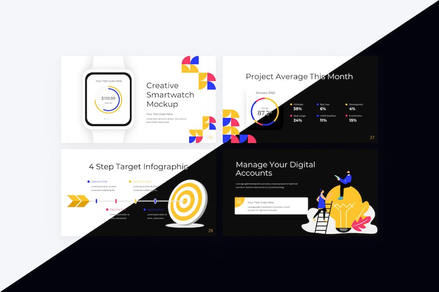 初创企业主题演讲keynote模板 - 顶尖PPT