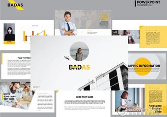 47页黄色欧美商务多用途PPT模板 - 顶尖PPT