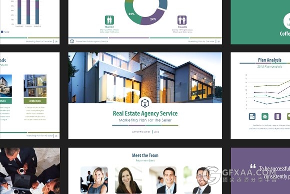 37页欧美简约多用途PPT模板 - 顶尖PPT