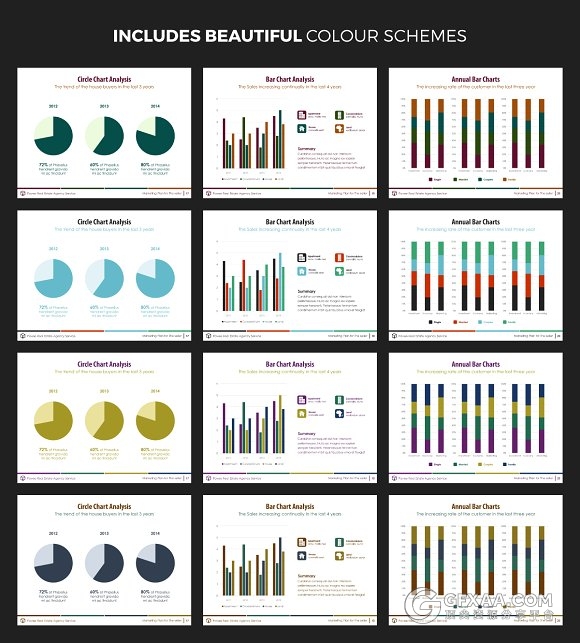 37页欧美简约多用途PPT模板 - 顶尖PPT