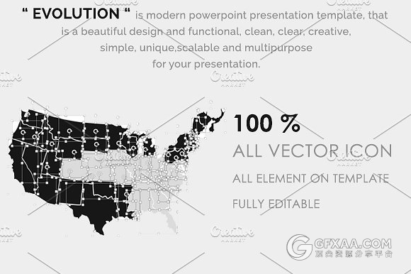 122页扁平化高端大气商务PPT5种配色主题 - 顶尖PPT
