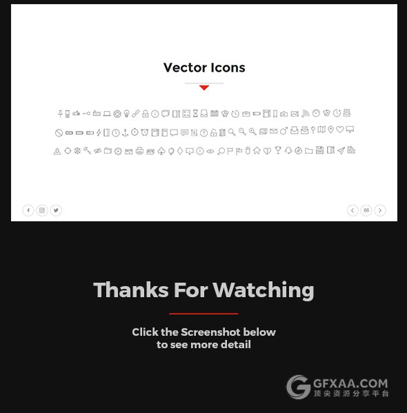 85页白底黑红搭配简约商务多用途PPT模板 - 顶尖PPT