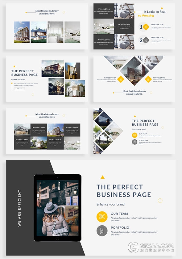 120页简约商务多用途PPT模板 - 顶尖PPT