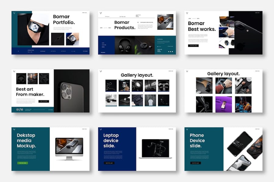 欧美商务团队展示keynote模板 - 顶尖PPT