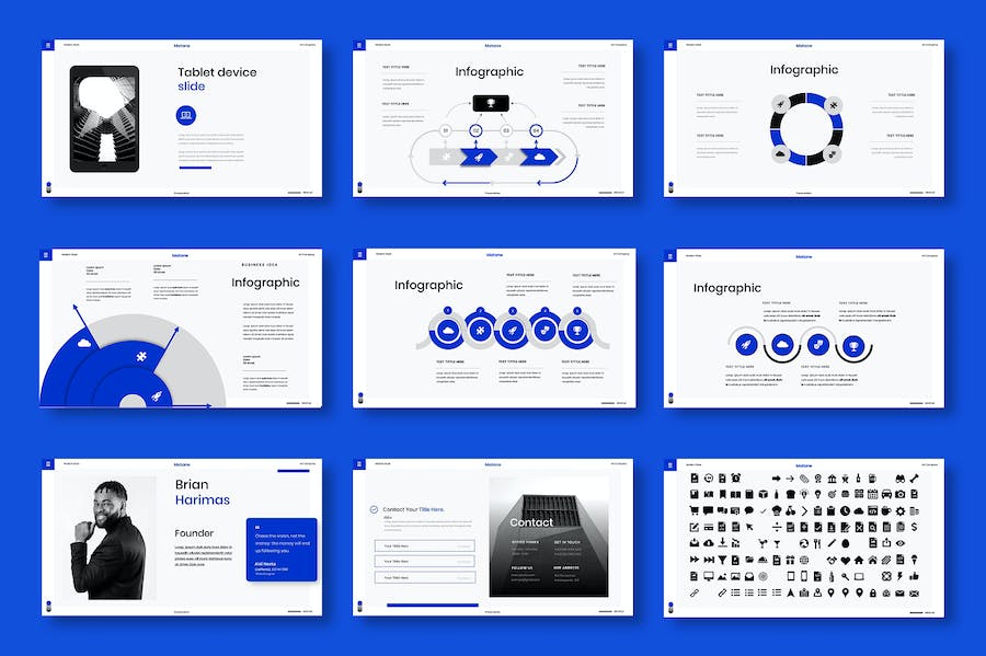 商务领域主题演讲Keynote模板 - 顶尖PPT